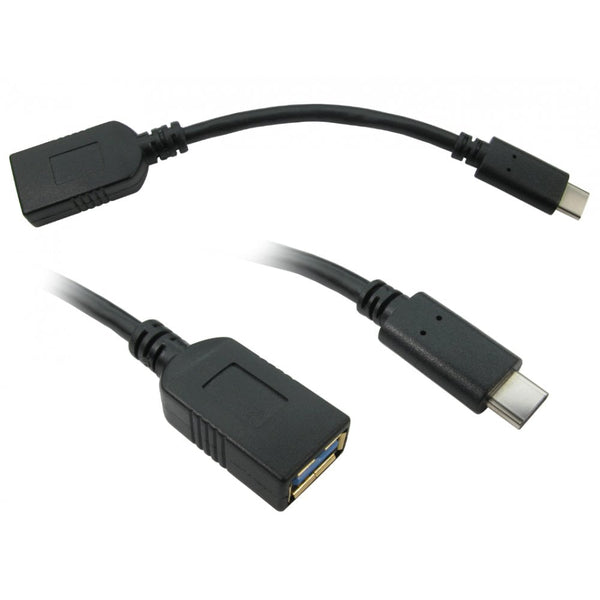 USB 3.0 Type C (M) to Type A (F) Cable - CommsOnline