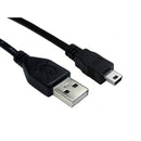 USB2.0 Type A (M) to Mini B (M) Cable - CommsOnline