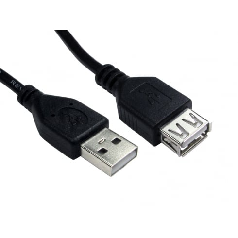 USB2.0 Type A (M) to Type A (F) Extension Cable - CommsOnline
